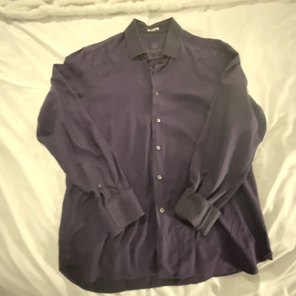 Bugatchi Long Sleeve Dress Shirt